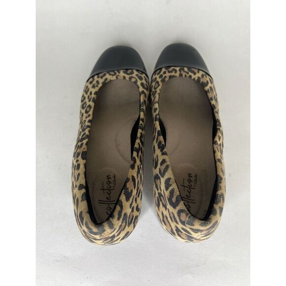 clarks collection womens shoes Pumps Heels Women Size 9M Animal Print - Picture 11 of 15